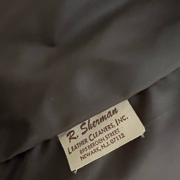 Pimpy 1960's 60's 1960s 60s Vintage Lined Leather Jacket - Picture 16 of 16